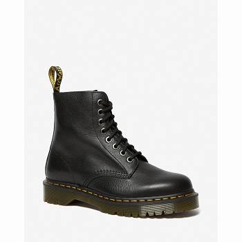 Dr Martens Férfi 1460 Pascal Bex Bőr Lace Up Bakancs Fekete